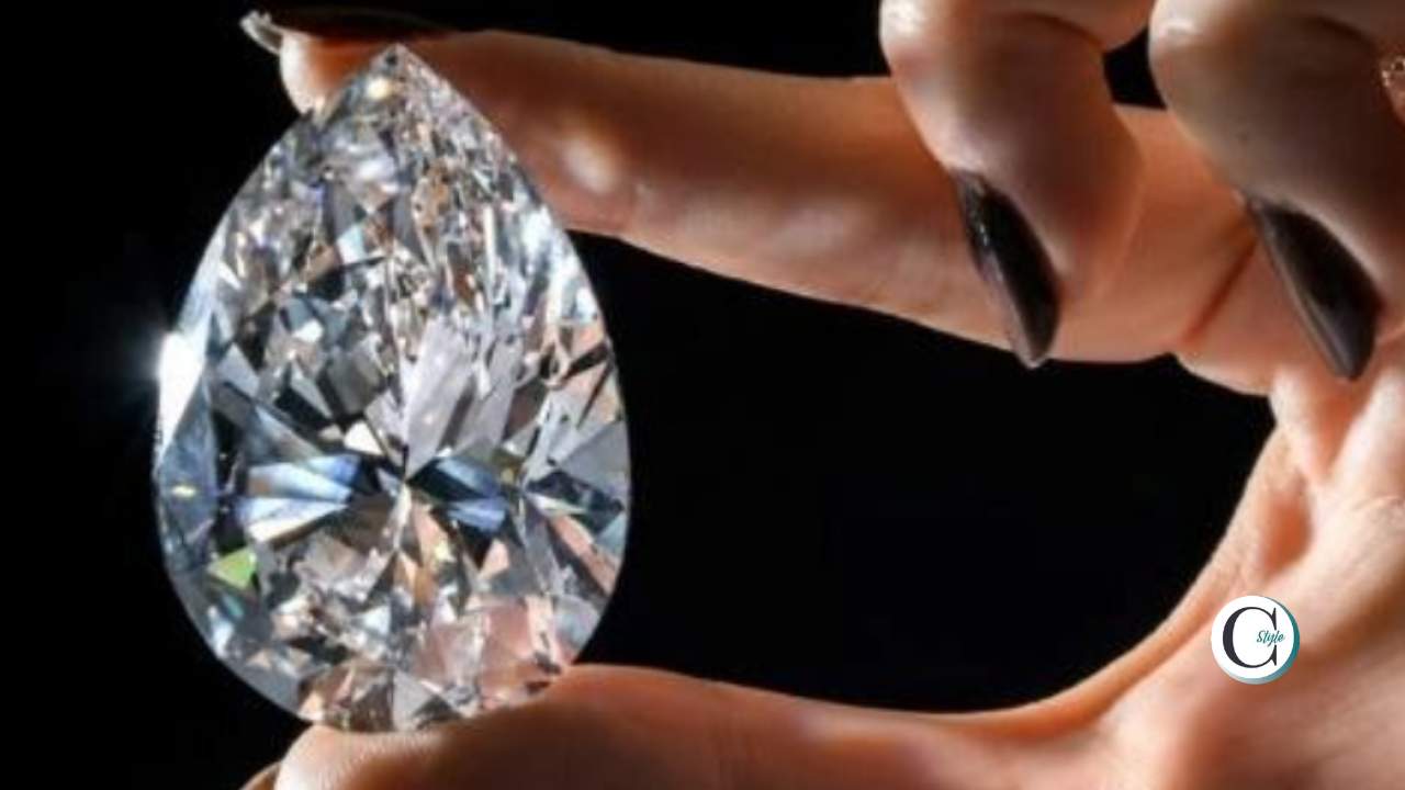 diamante a forma di pera 