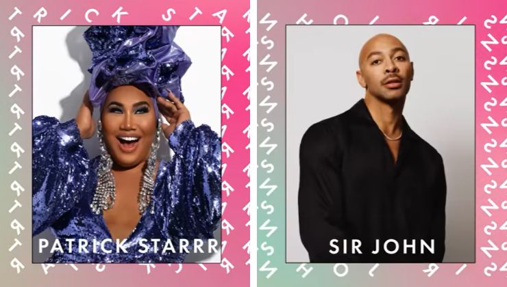 Patrick Starrr e Sir John al Beauty Festival