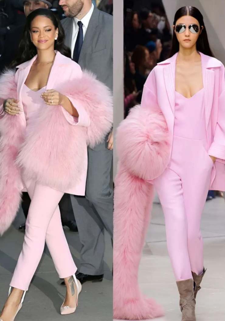 Rihanna in rosa 