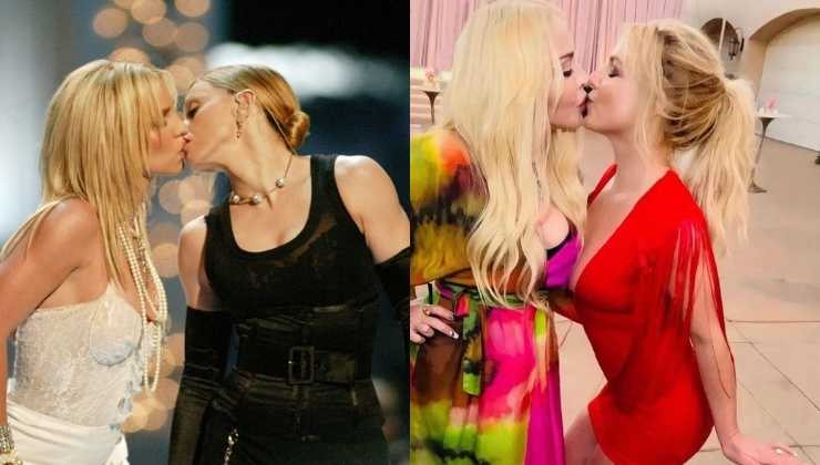 bacio britney madonna prima e dopo