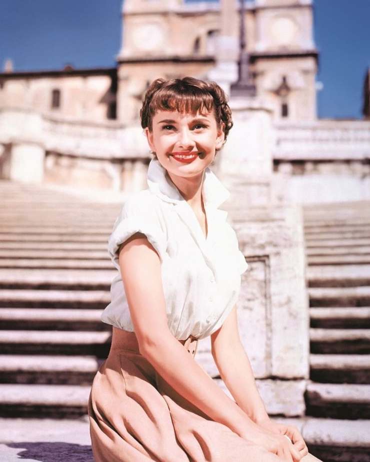 Audrey Hepburn in Vacanze Romane