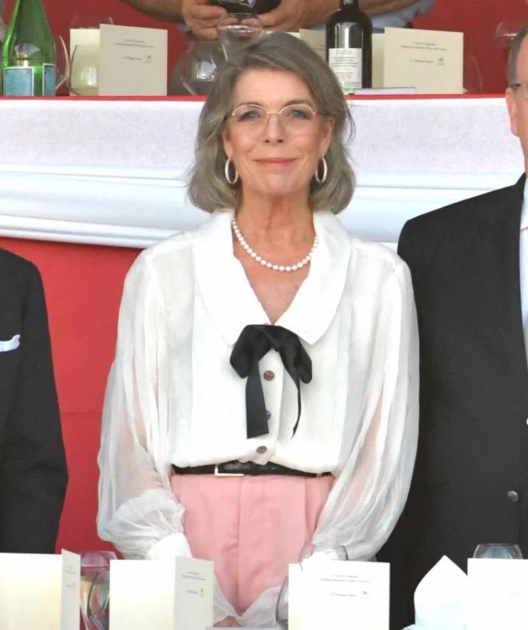 Carolina di Monaco in Chanel 