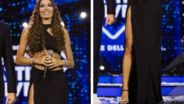 Elisabetta Gregoraci a Battiti Live 