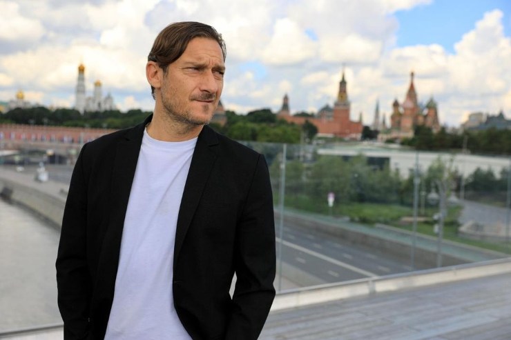 Francesco Totti a Mosca