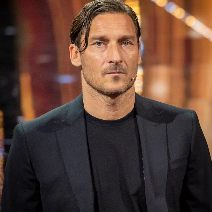 Francesco Totti in nero