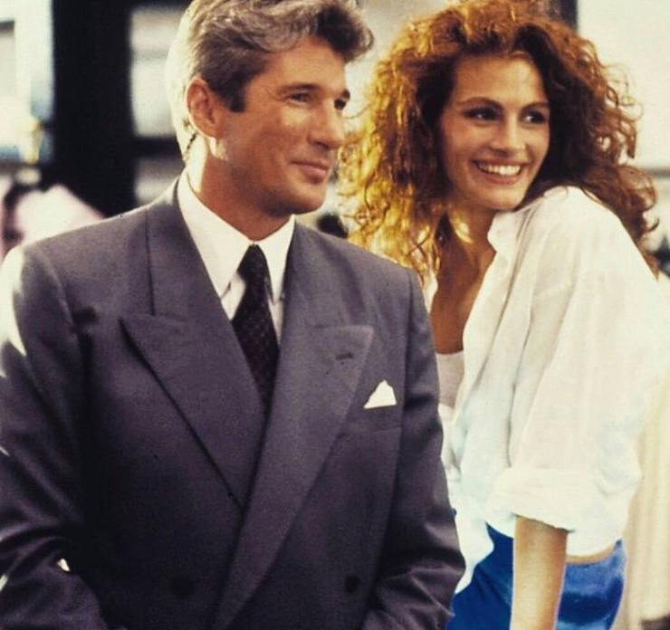 Julia Roberts e Richard Gere in Pretty Woman