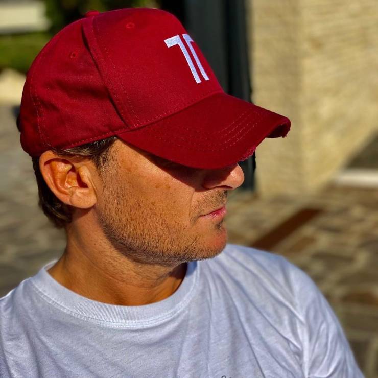 Francesco Totti con cappello