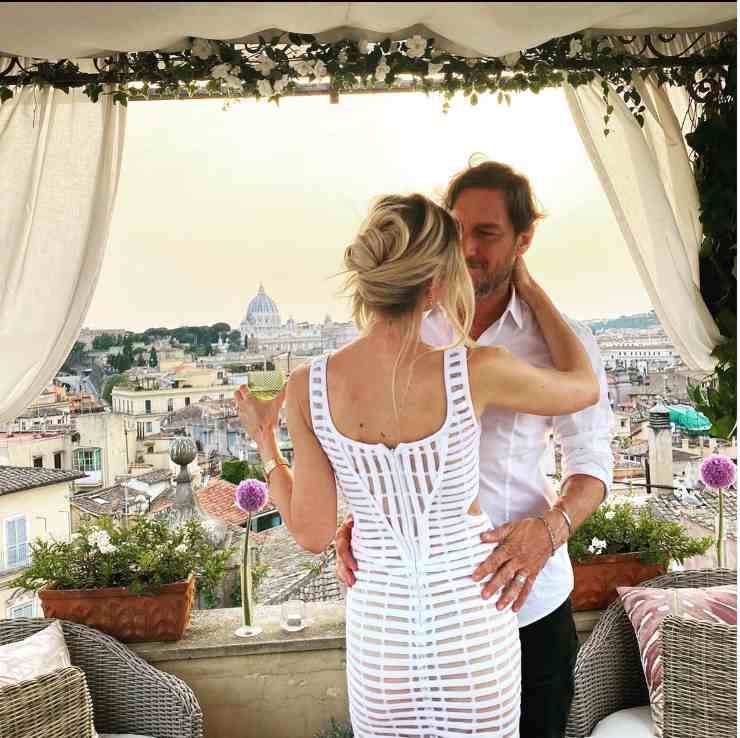 Totti e Blasi anniversario matrimonio 