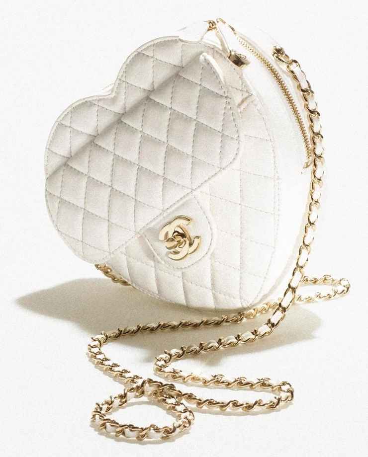 borsa cuore chanel