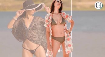 Il caftano è il copricostume più amato dalle vip, proprio come Caterina Balivo