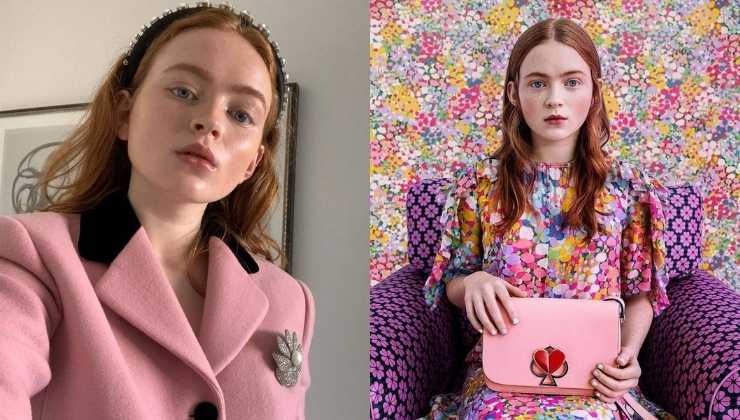 sadie sink abiti colorati 