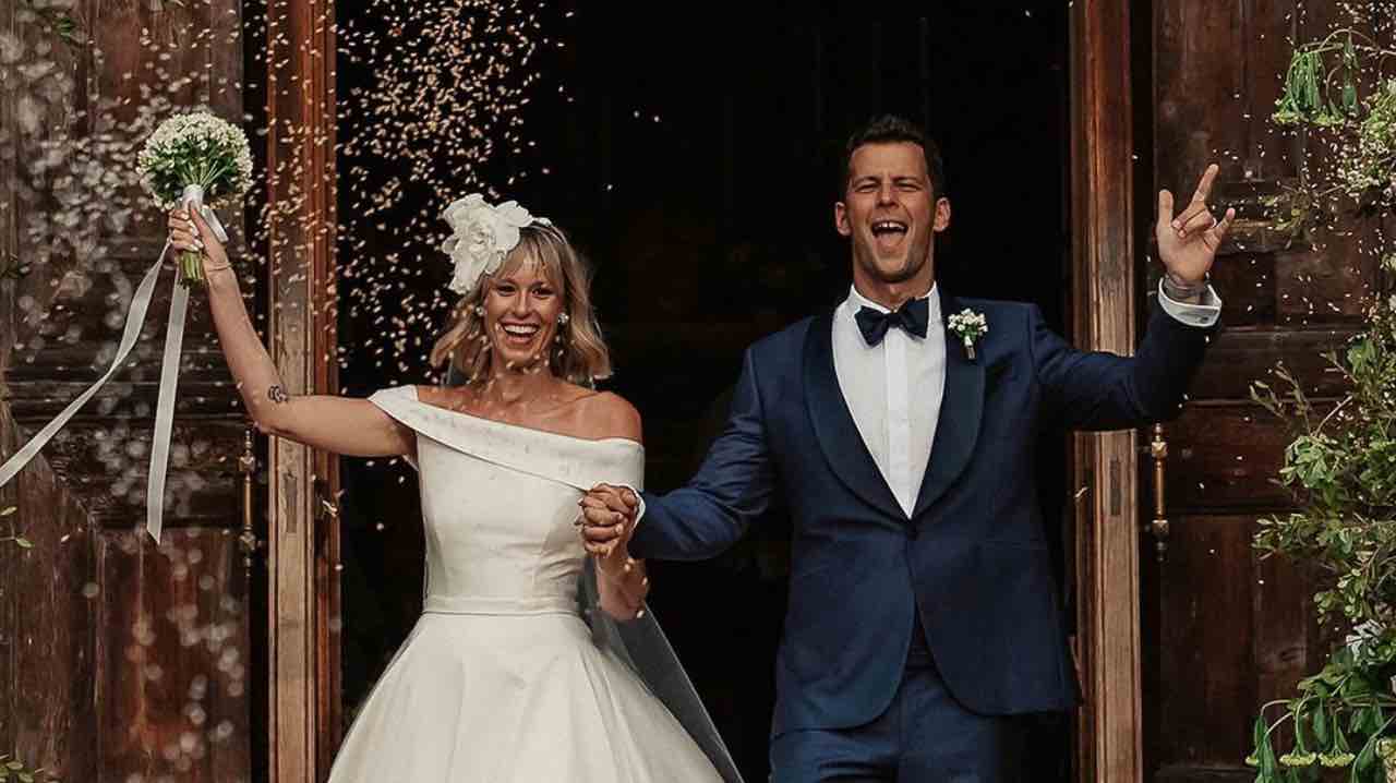 abito sposa federica pellegrini