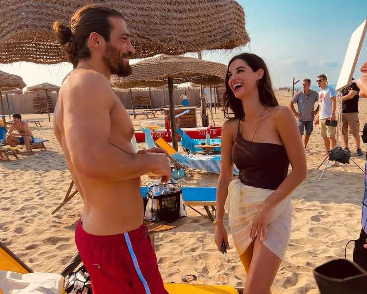 can Yaman e Francesca chilled