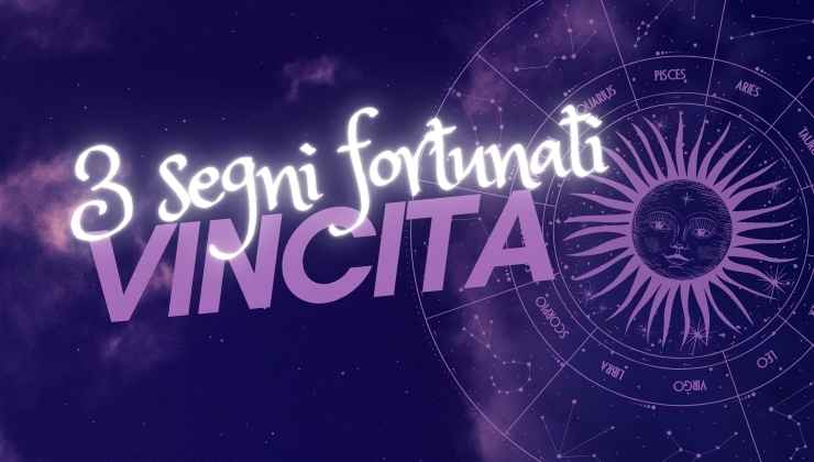 3 segni fortunati