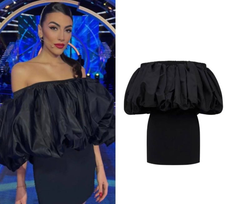 vestito giulia salemi gfvip 