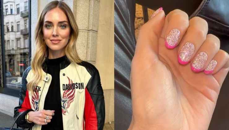 La manicure di Chiara Ferragni